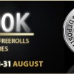 August Depositor Freerolls at Winner Poker