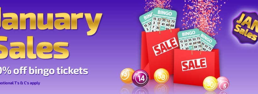 Kick of the New Year with January Sales at Winner Bingo
